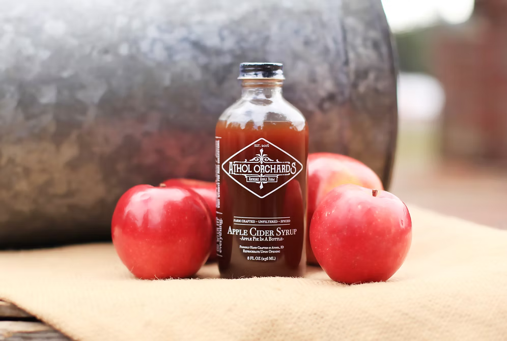 Athol Orchards Original Apple Cider Syrup - 8oz Bottle