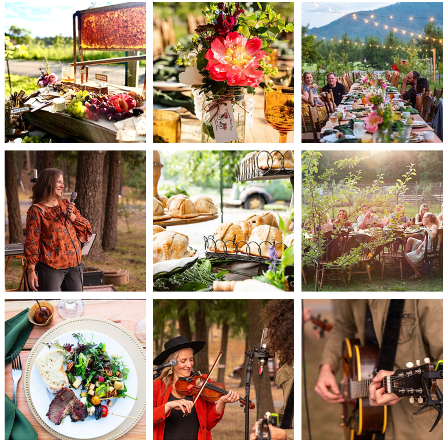 Night of the Bumblebee | Spring Orchard Table Dinner